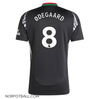 Billige Fotballdrakt Arsenal Martin Odegaard #8 Replika Bortedrakt 2024-25 Kortermet